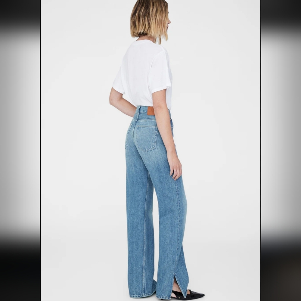 Anine Bing Blue Relaxed Men Jeans